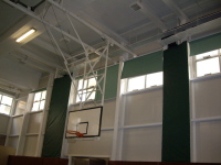 Basketball court cover